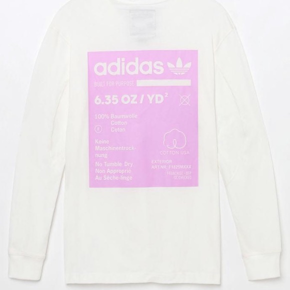 Adidas original long sleeve shirt - Picture 1 of 2